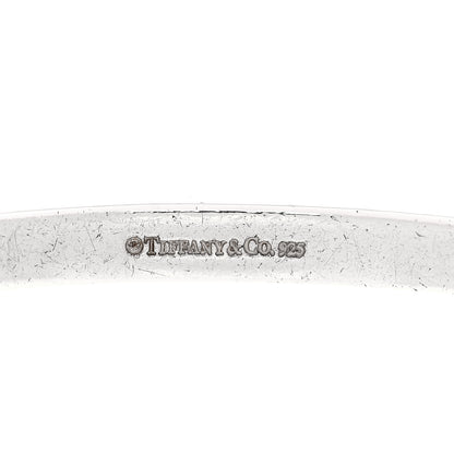 Tiffany Sterling Silver Signature X Bangle Bracelet 4 of 4