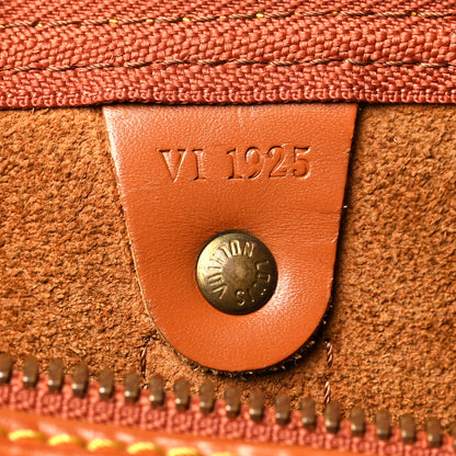 Louis Vuitton Epi Keepall 45 Cipango 6 of 22