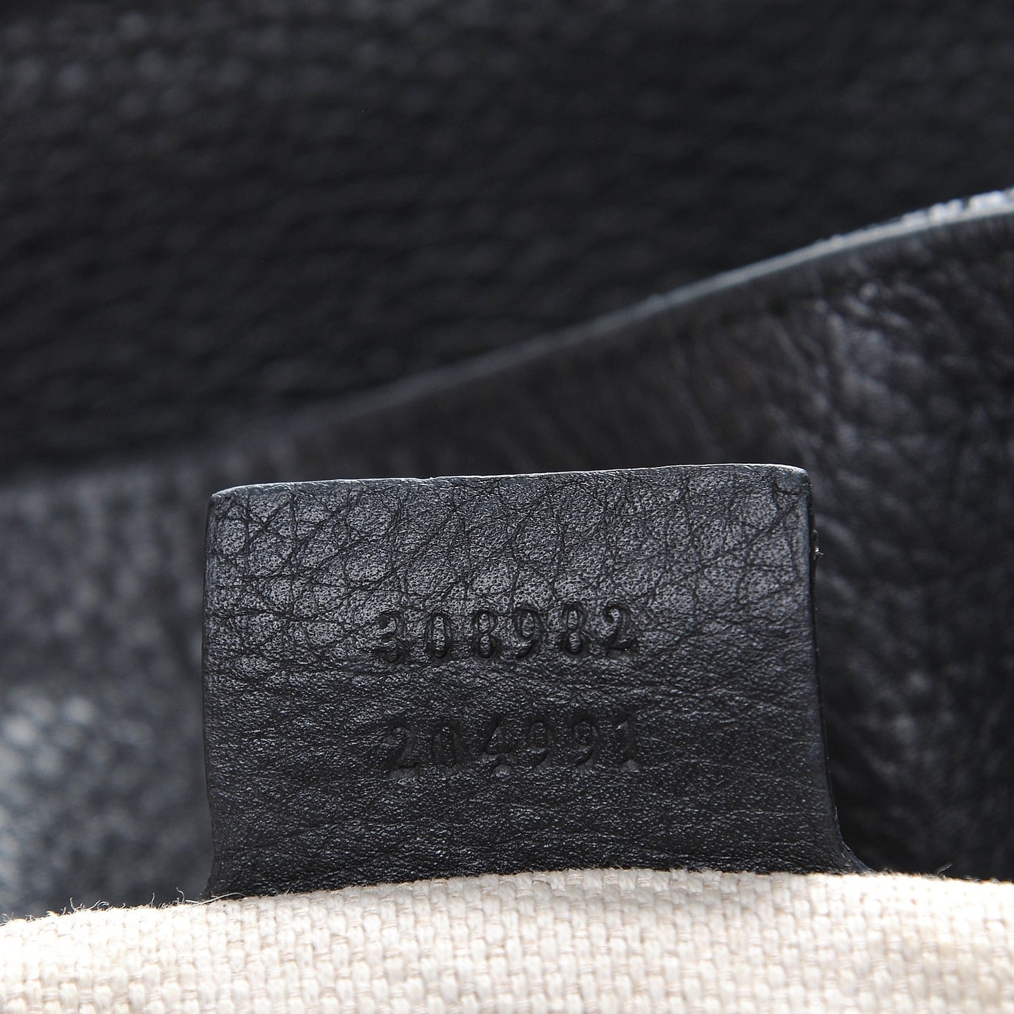 Pebbled Calfskin Medium Soho Chain Shoulder Bag Black