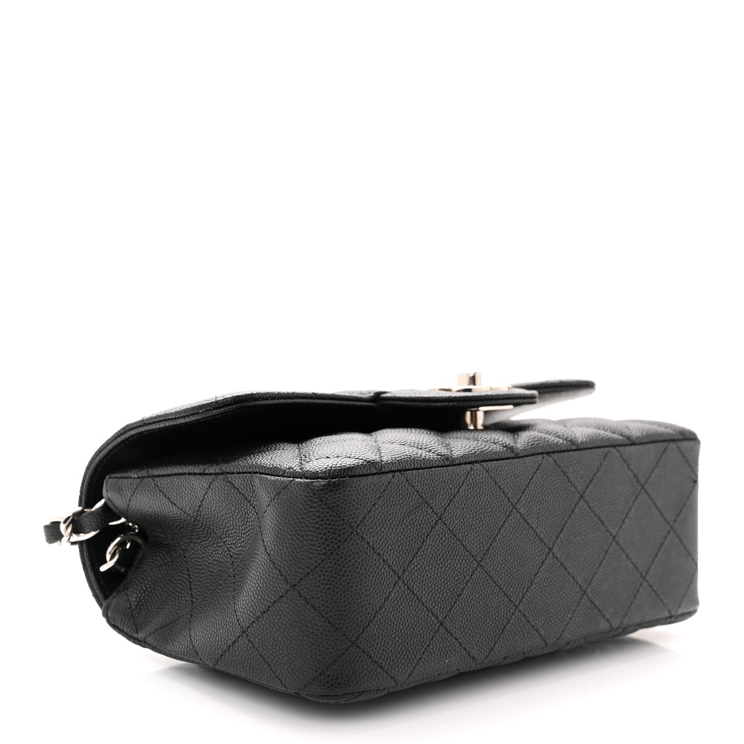 Chanel Caviar Quilted Mini Rectangular Flap Black 4 of 10