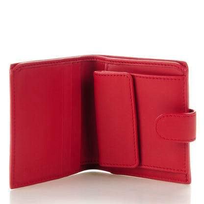 Bottega Veneta BOTTEGA VENETA Nappa Intrecciato Mini Wallet Fraise 5 of 8