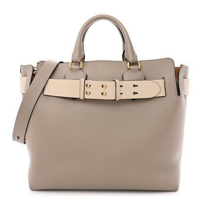 Burberry Soft Grain Calfskin Medium Belt Bag Mineral Grey 1 of 23