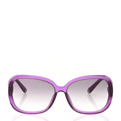 Louis Vuitton Obsession GM Z0642E Sunglasses Violet Glitter 2 of 8