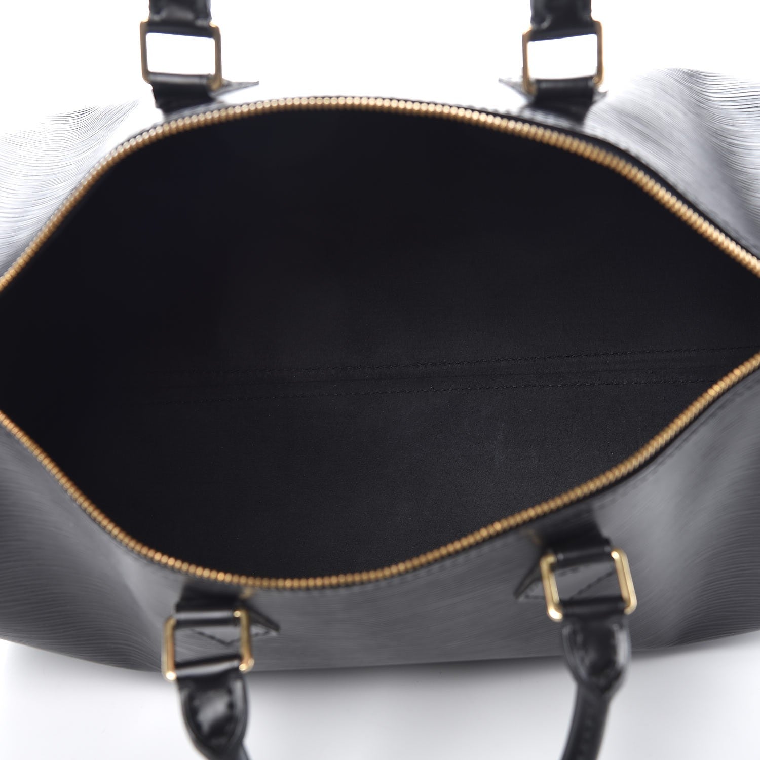 Louis Vuitton Epi Speedy 35 Black 5 of 9