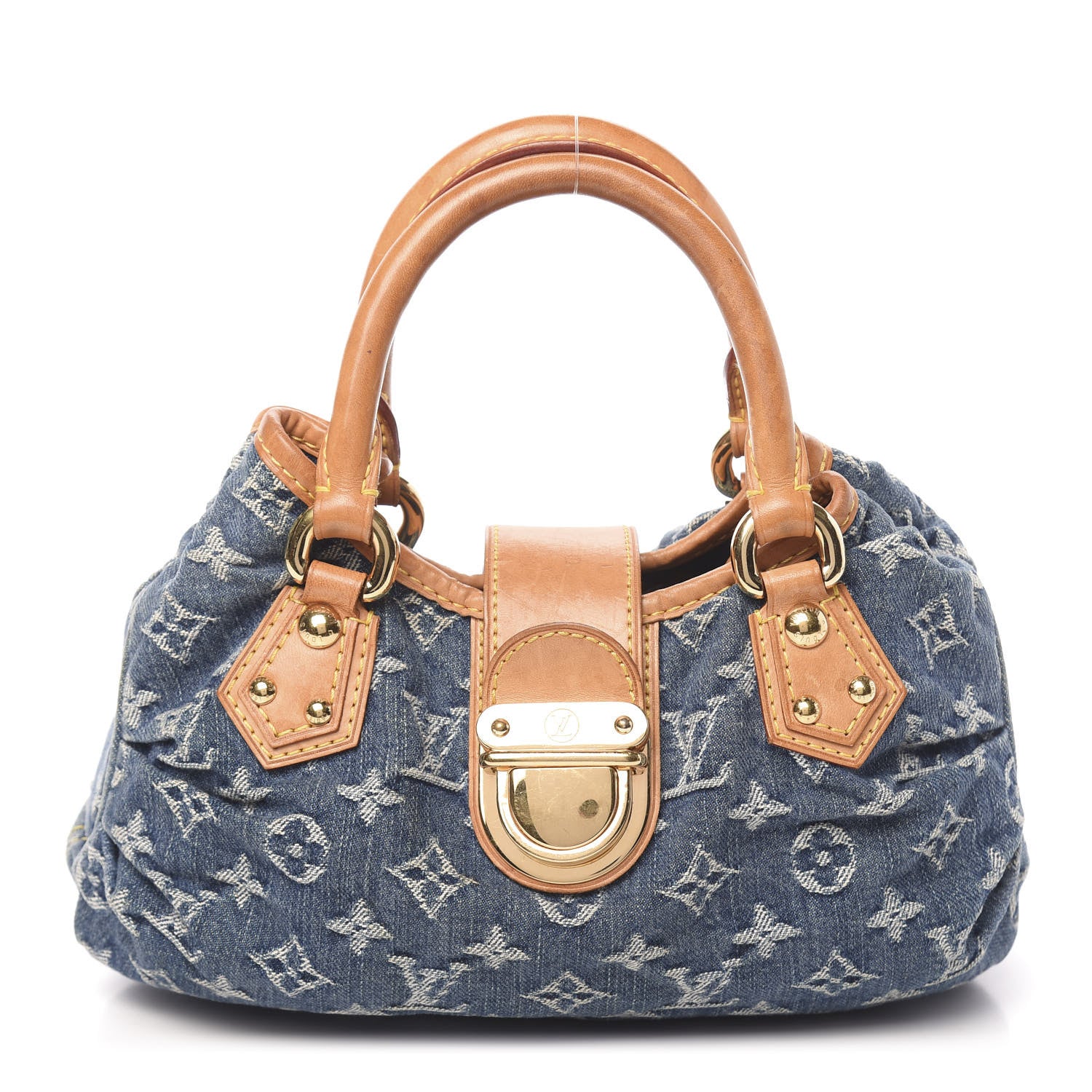 Louis Vuitton Monogram Denim Pleaty Blue 1 of 18