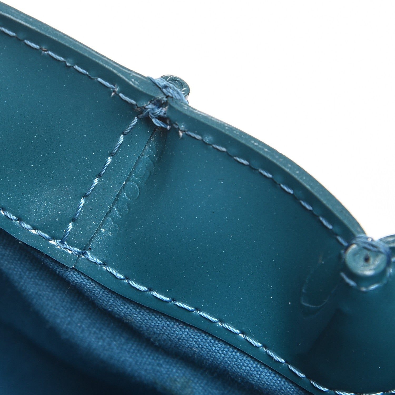 Louis Vuitton Vernis Wilshire PM Blue Galactic 7 of 7