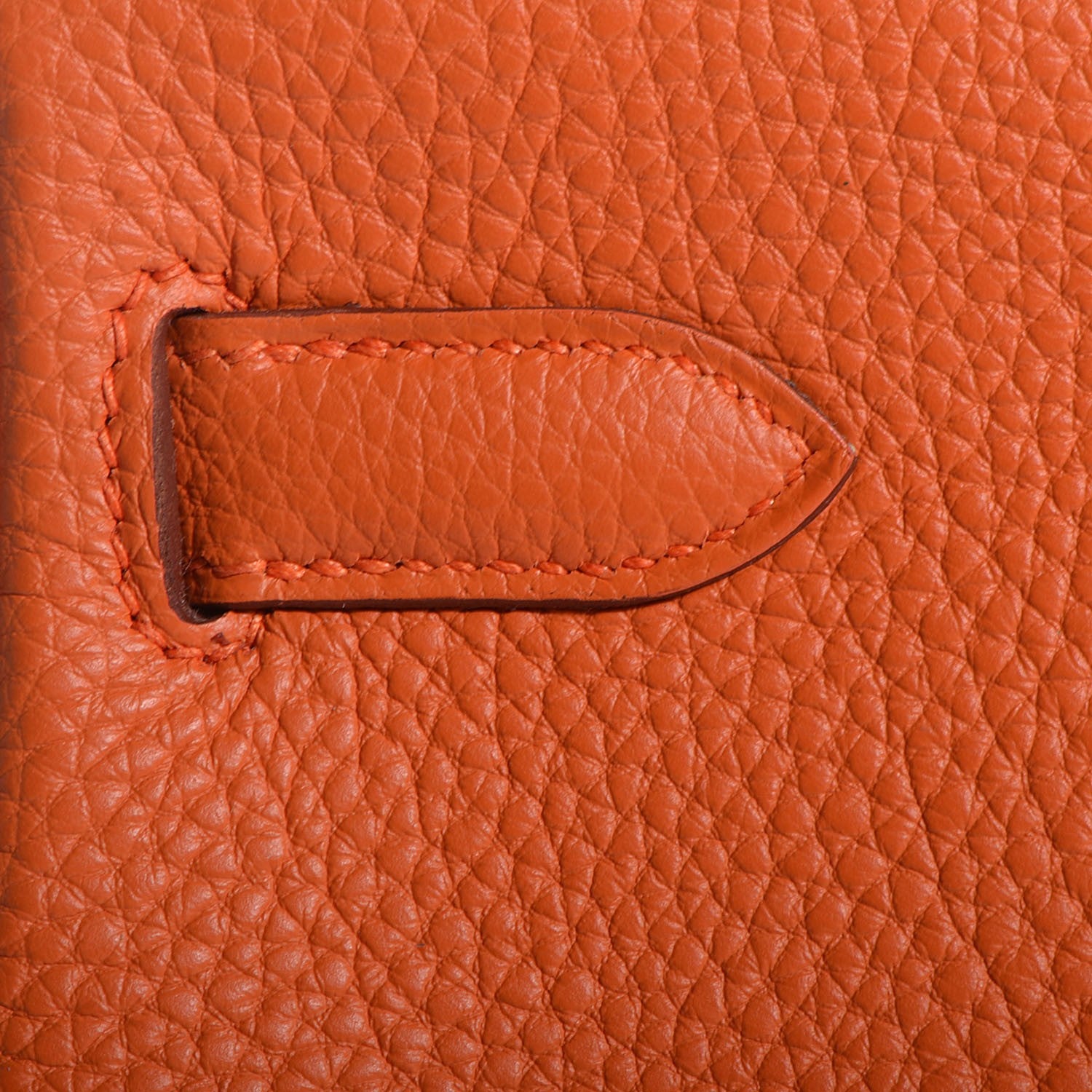 Hermes Togo Kelly Retourne 32 Orange 13 of 22