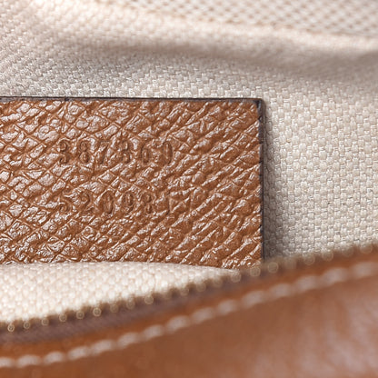 Gucci Monogram Mini Bree Messenger Bag Beige Tabacco 7 of 9