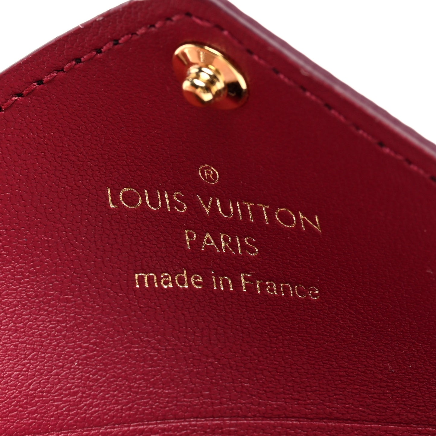 Monogram Small Kirigami Pochette Insert Fuchsia
