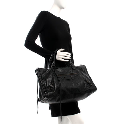 Balenciaga Agneau Classic Hardware Work Black 2 of 9