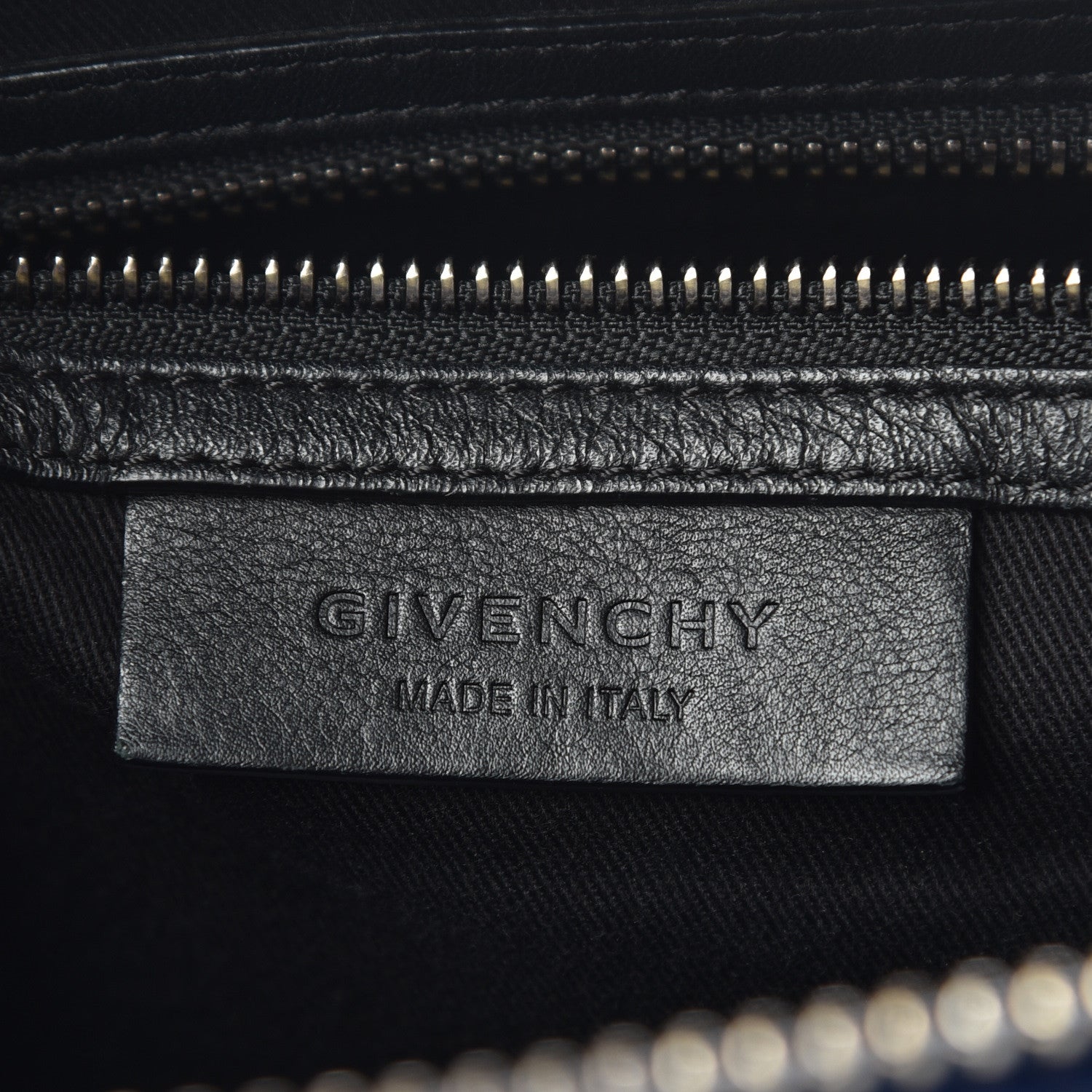 Givenchy Shiny Lord Calfskin Medium Antigona Blue 7 of 14