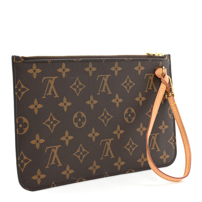 Louis Vuitton Monogram Neverfull MM GM Pochette 3 of 10