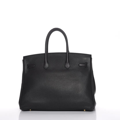 Hermes Togo Birkin 35 Plomb 5 of 29