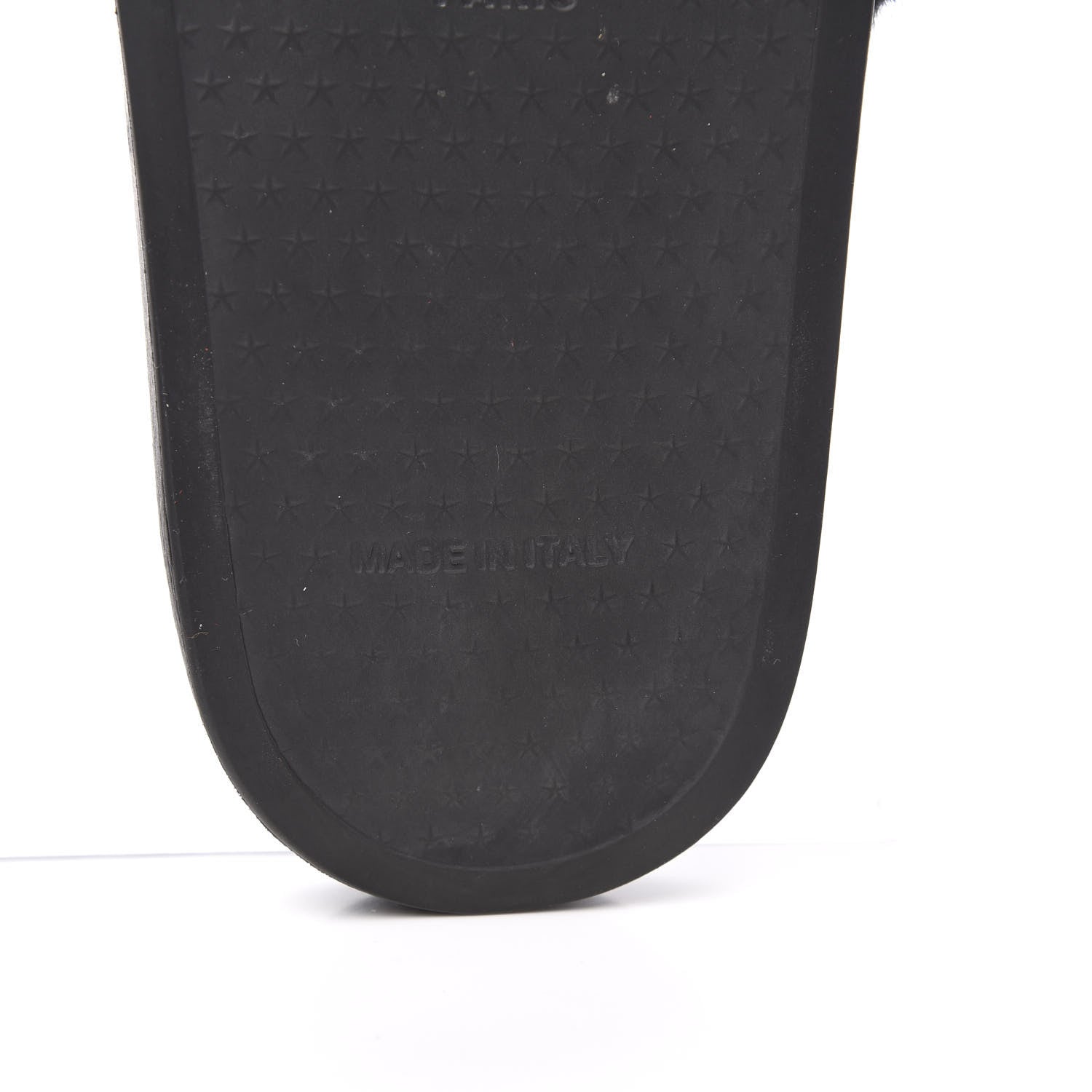 Givenchy Mink Rubber Slide Sandals 37 Black 7 of 8
