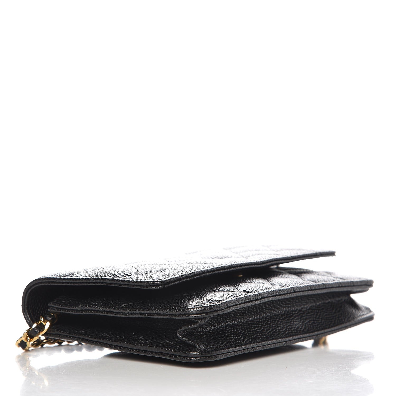 Chanel Caviar Quilted Wallet On Chain WOC Black 4 of 9