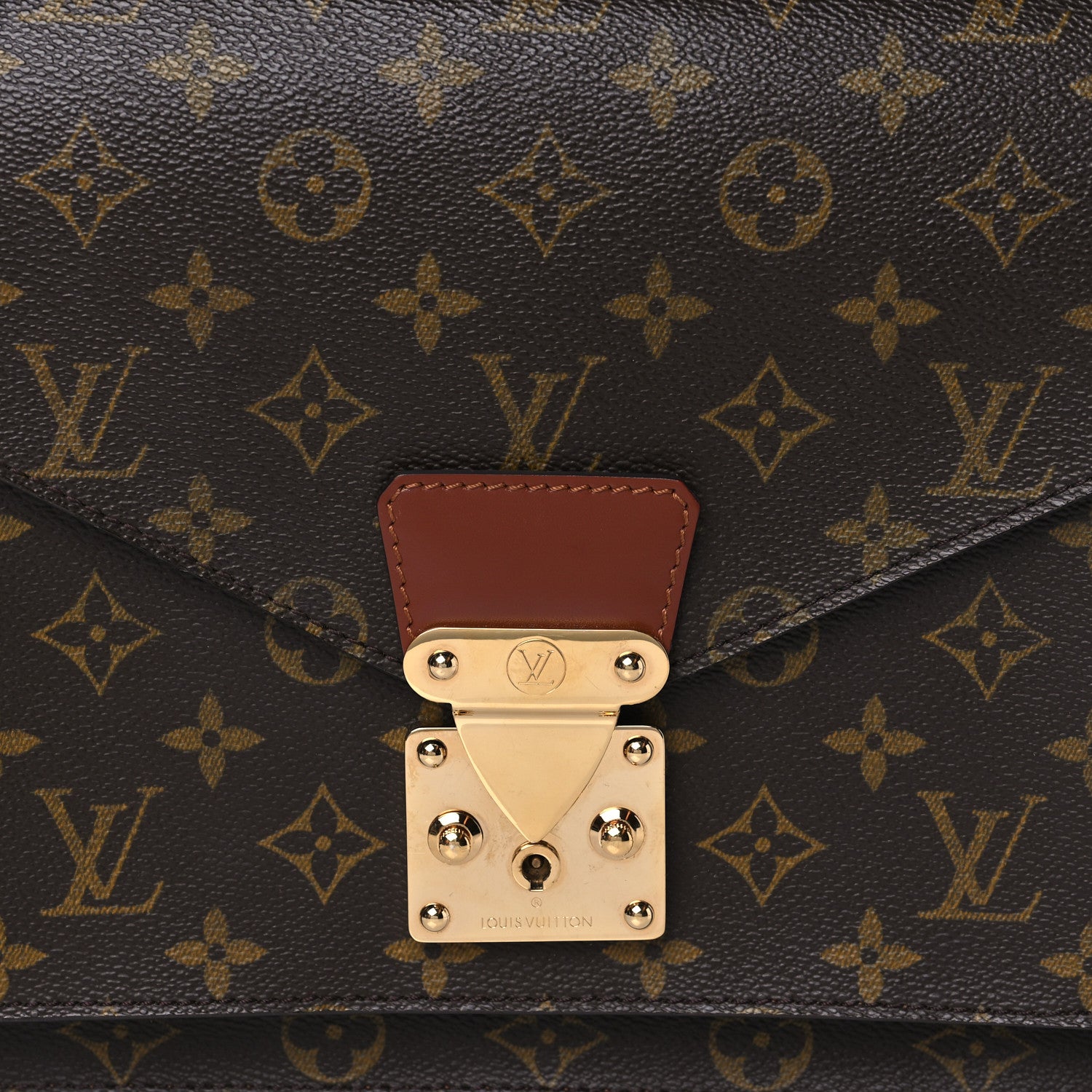 Louis Vuitton Monogram Monceau 28 7 of 9