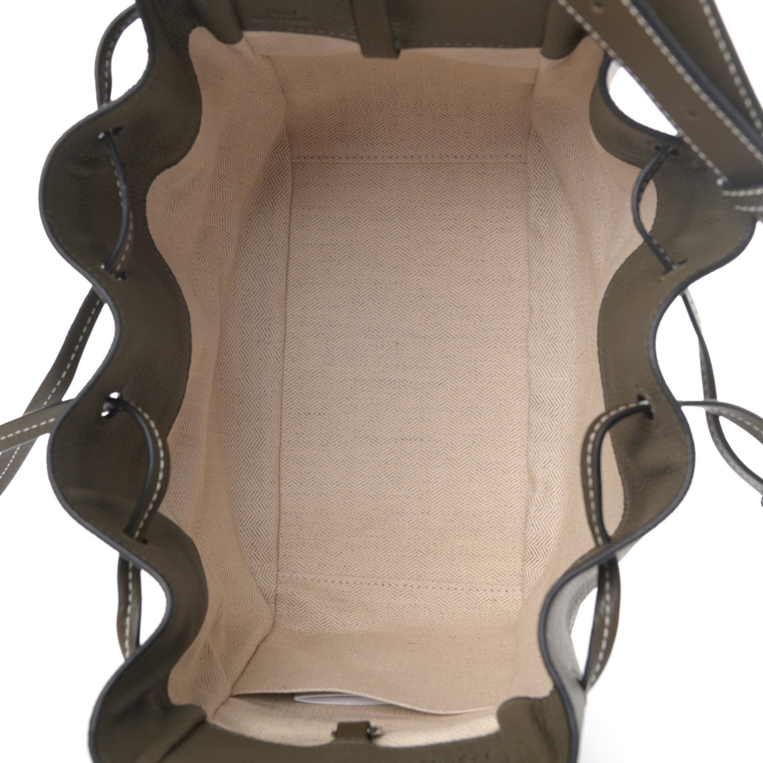 Loewe Calfskin Small Hammock Shoulder Bag Khaki Green 5 of 11
