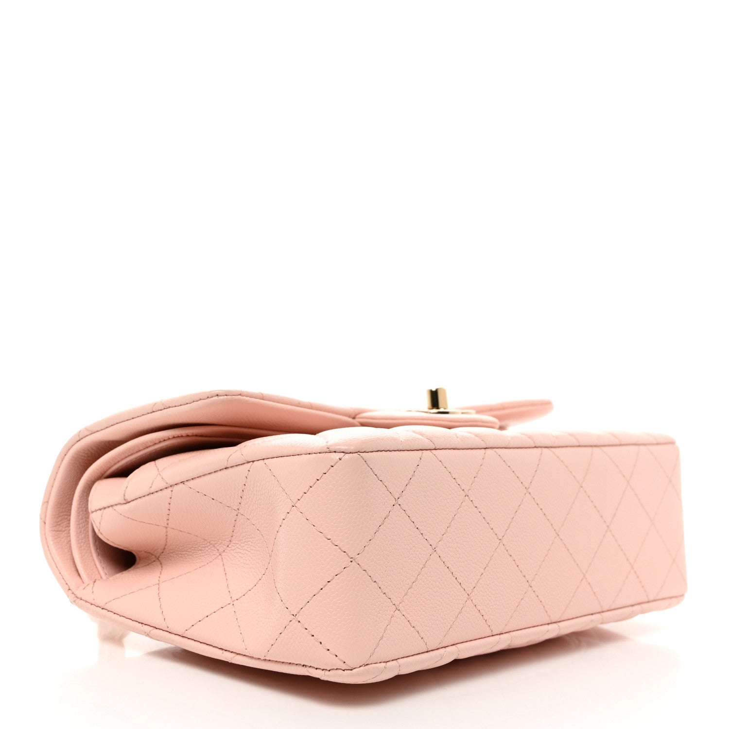 Chanel Caviar Quilted Small Double Flap Pink 4 of 11