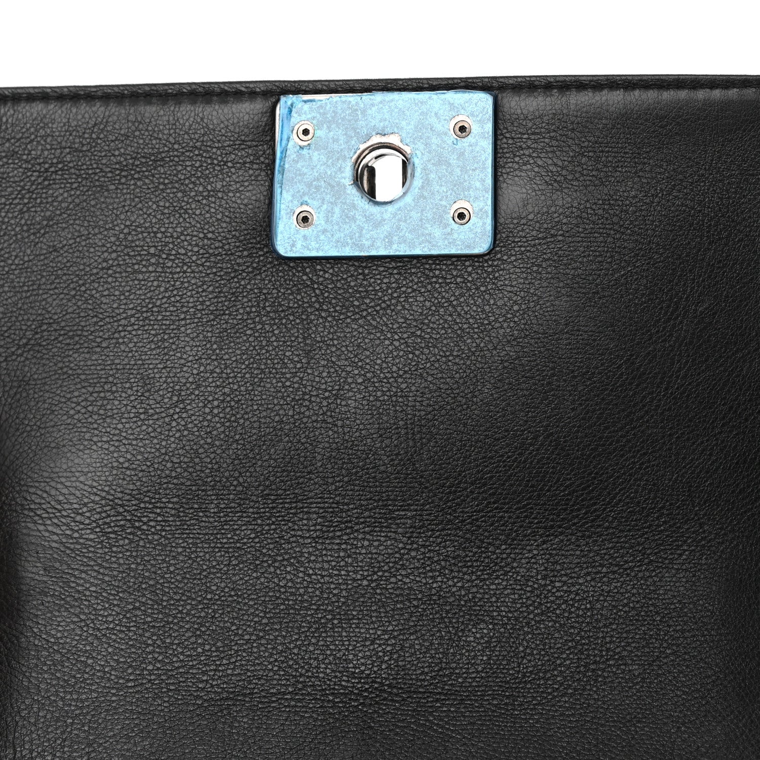Chanel Calfskin Double Stitch Small Boy Flap Black 11 of 18