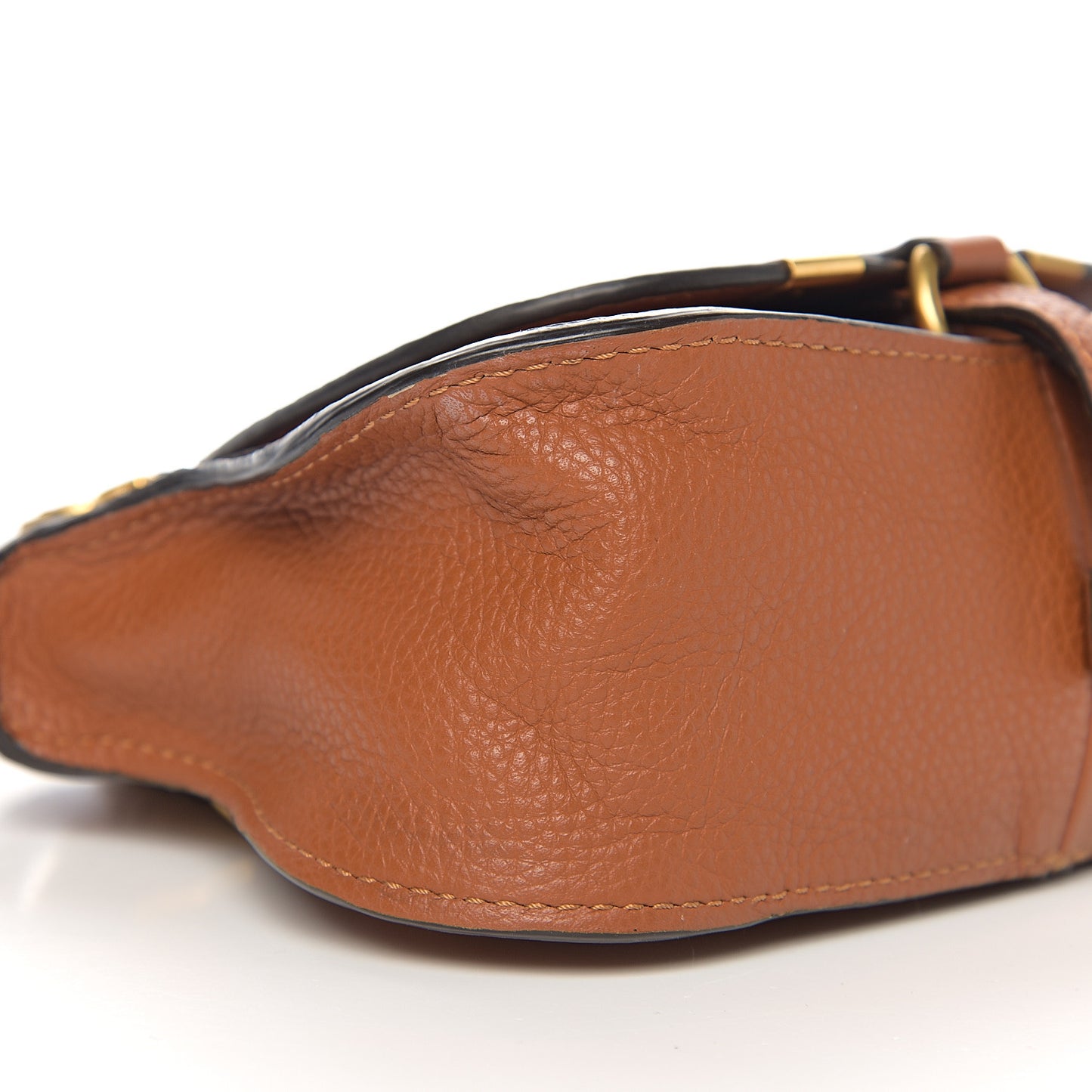 Calfskin Mini Marcie Satchel Tan