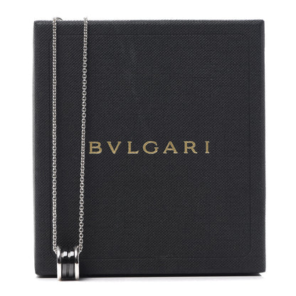 Bulgari Sterling Silver Ceramic Save The Children Pendant Necklace 7 of 7