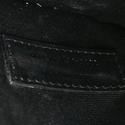 Saint Laurent Grain De Poudre Uptown Pouch Black 7 of 9