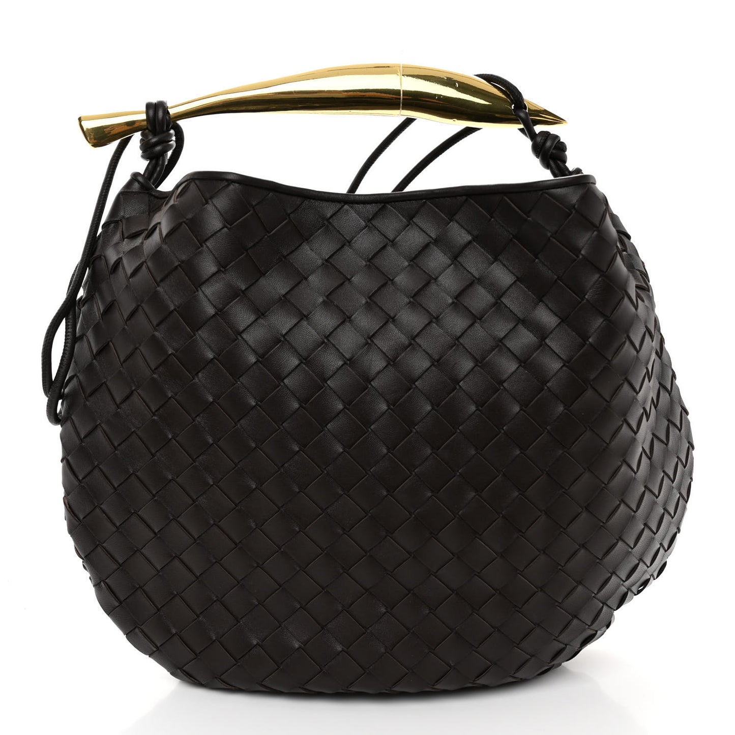 Nappa Intrecciato Medium Sardine Bag Fondant