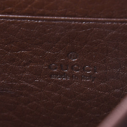 Gucci Cellarius Calfskin GG Marmont Chain Wallet Nut Brown 7 of 11