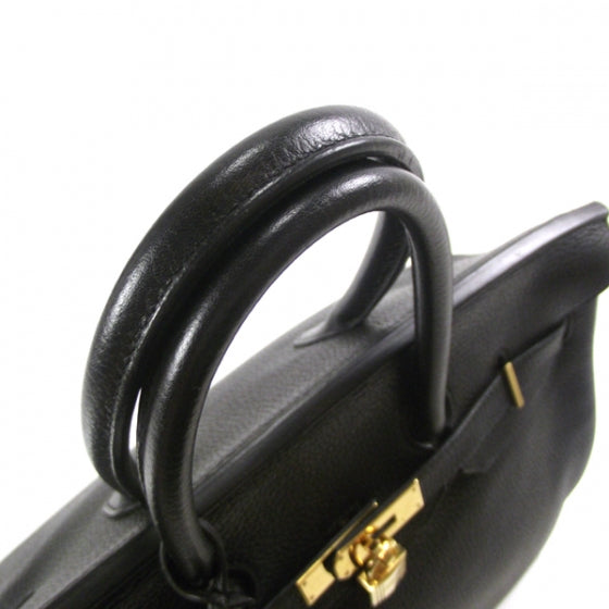 Taurillon Clemence Birkin 35 Noir