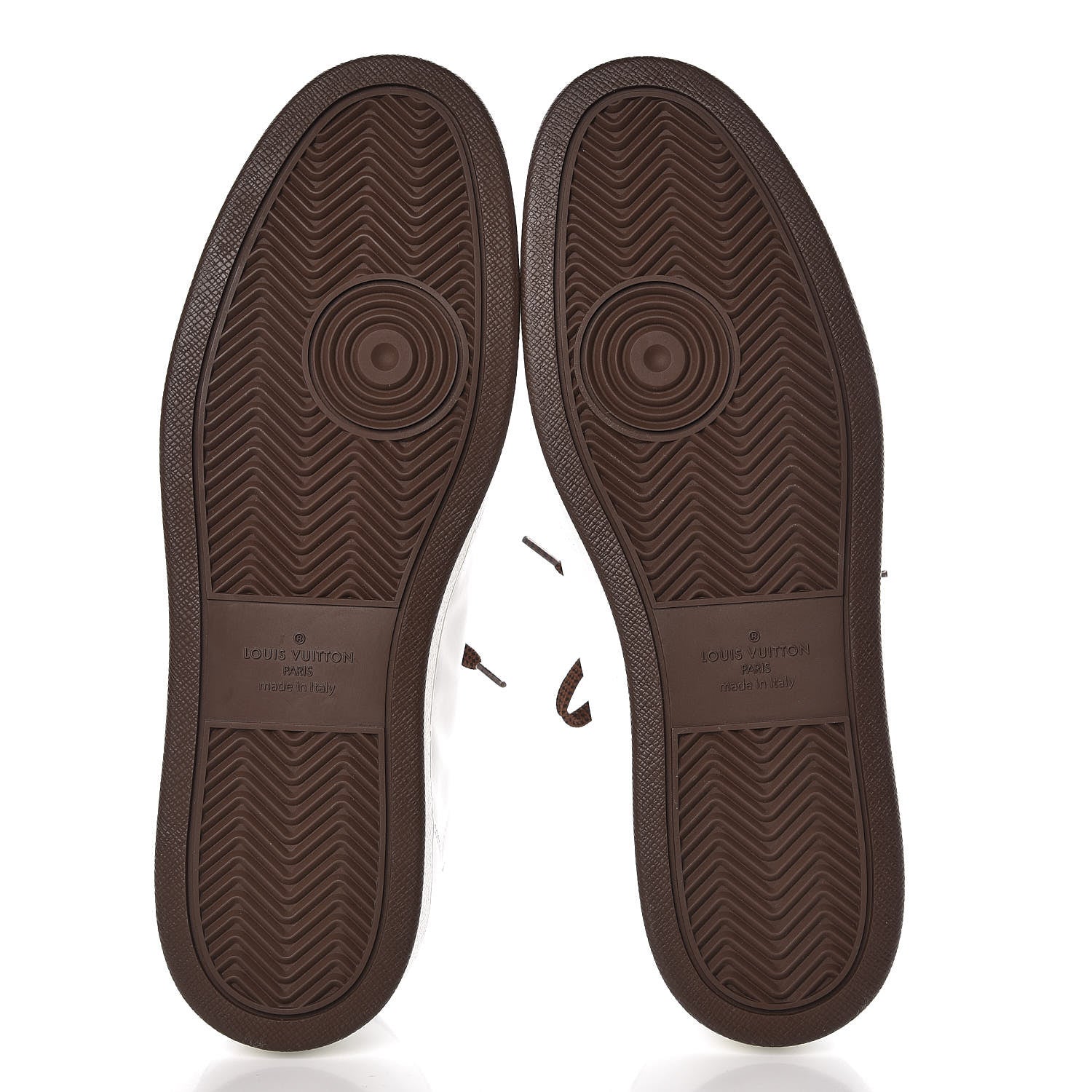 Louis Vuitton Calfskin Monogram Rivoli Sneakers 10 White 5 of 9