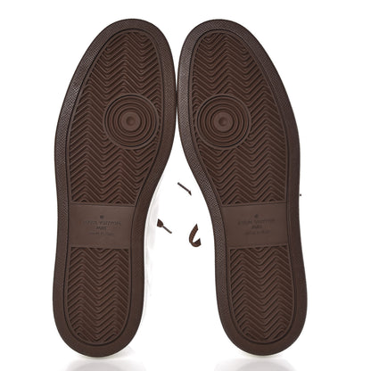 Louis Vuitton Calfskin Monogram Rivoli Sneakers 10 White 5 of 9