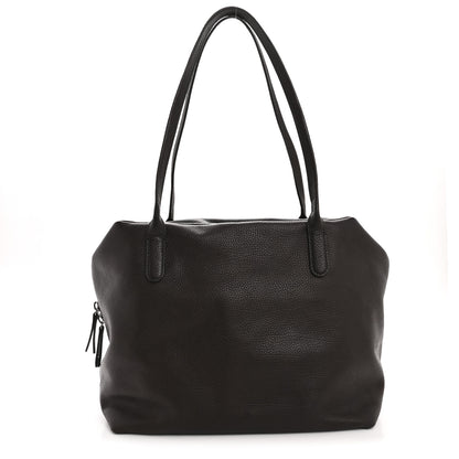 The Row Grained Saddle Calfskin Henri Bag Brunette 1 of 13