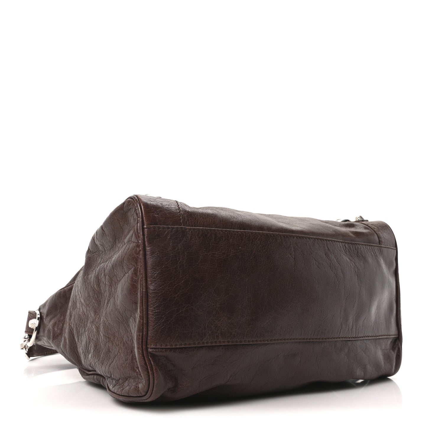 Agneau Giant 12 Silver Hardware Velo Cigare Fonce