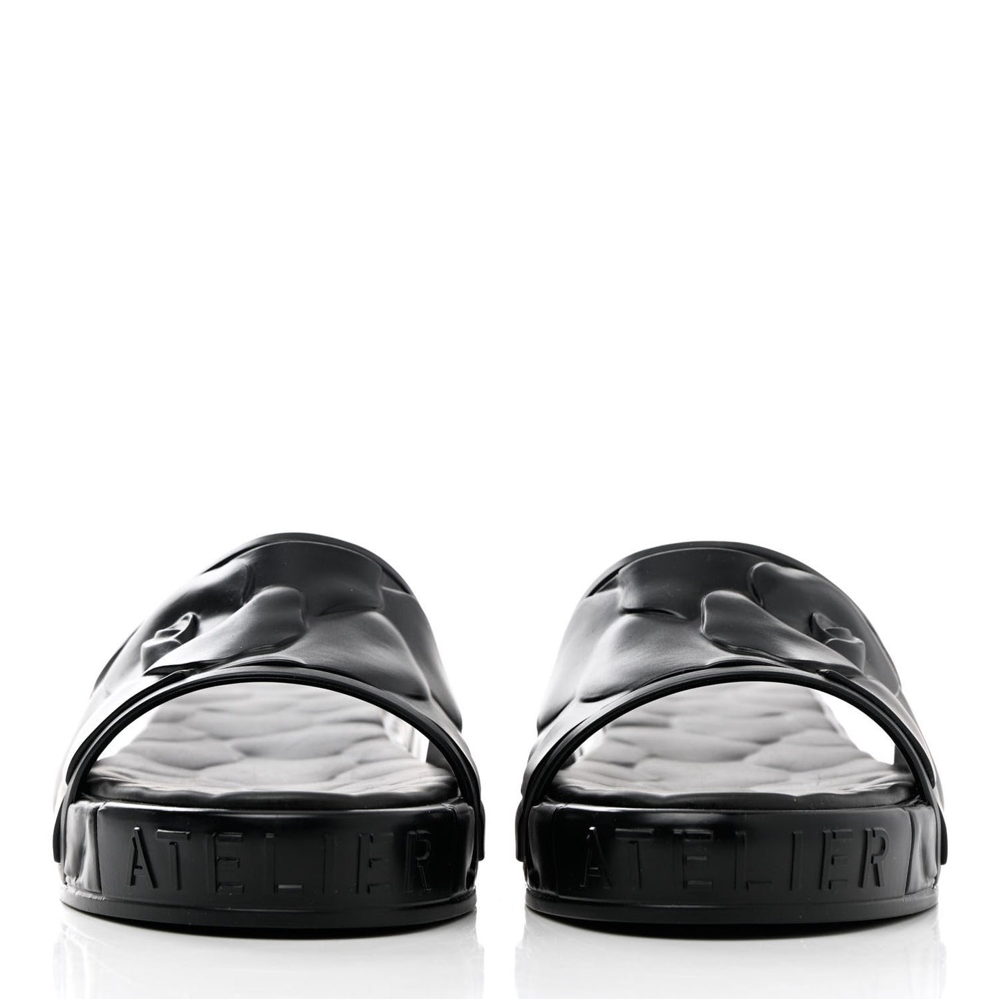 Rubber Atelier 03 Rose Edition 25/40mm Platform Slide Sandals 39 Black