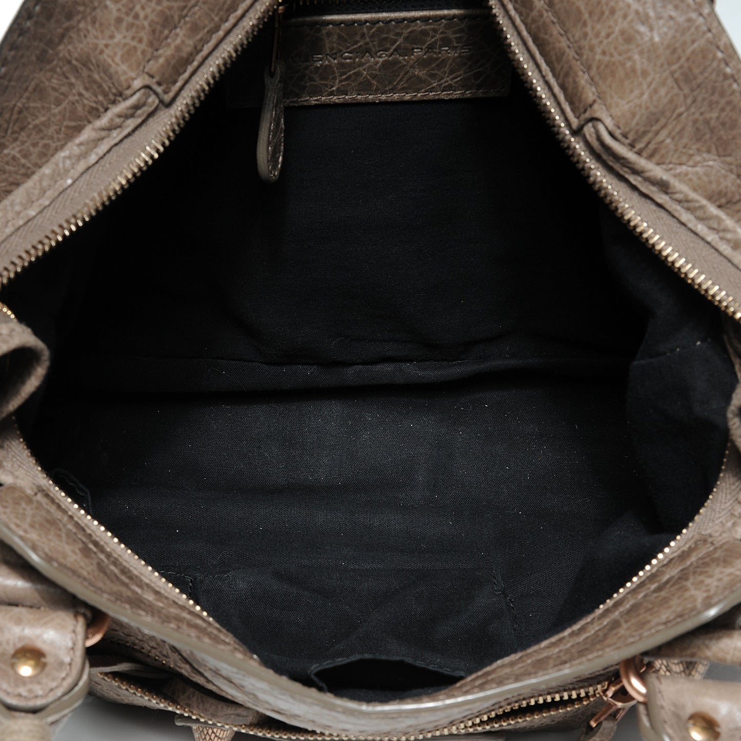 Agneau Giant 12 Rose Gold Hardware Town Gris Poivre