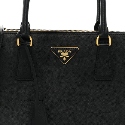 Prada Saffiano Lux Medium Galleria Double Zip Tote Black 6 of 11
