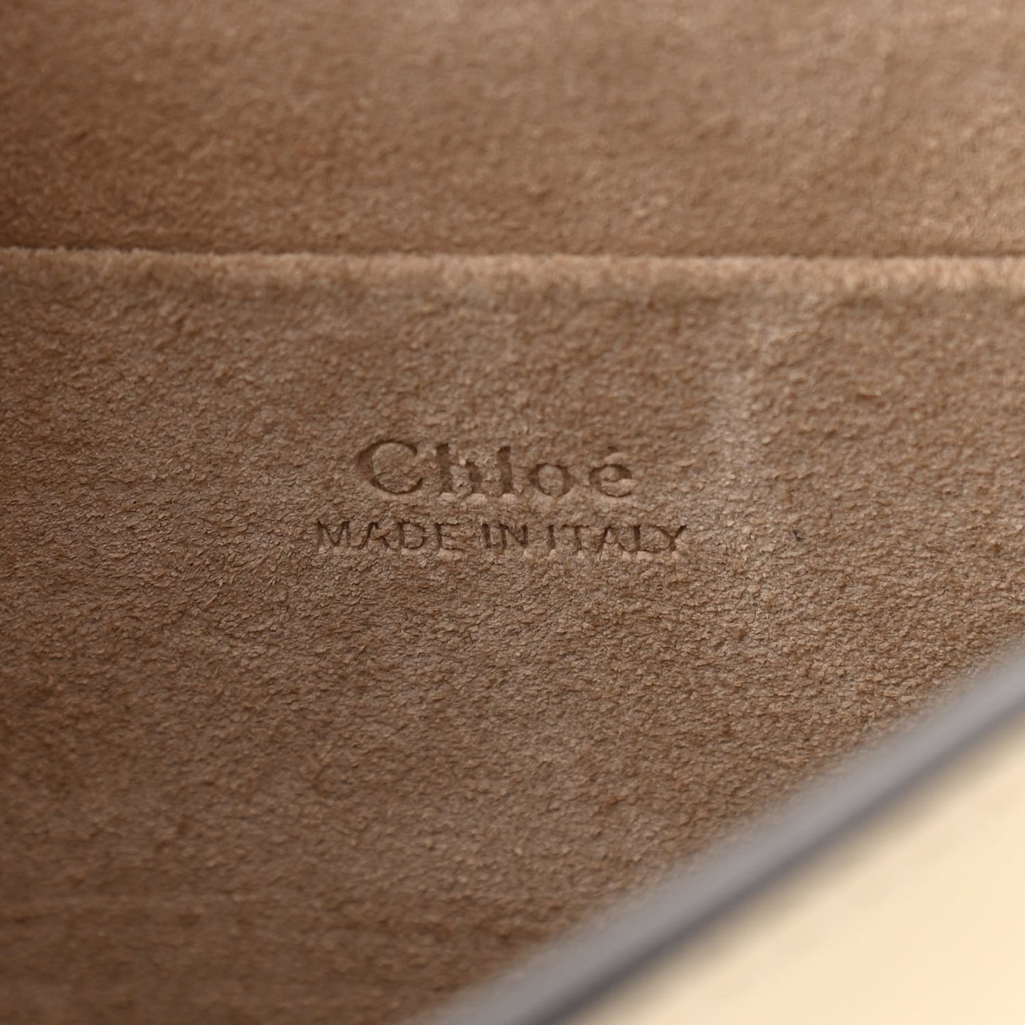 Calfskin Suede Small Nile Bracelet Bag Off White