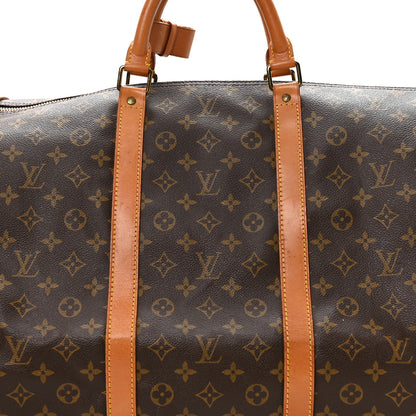 Louis Vuitton Monogram Keepall Bandouliere 60 7 of 9