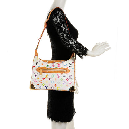 Louis Vuitton Monogram Multicolor Boulogne White 2 of 7