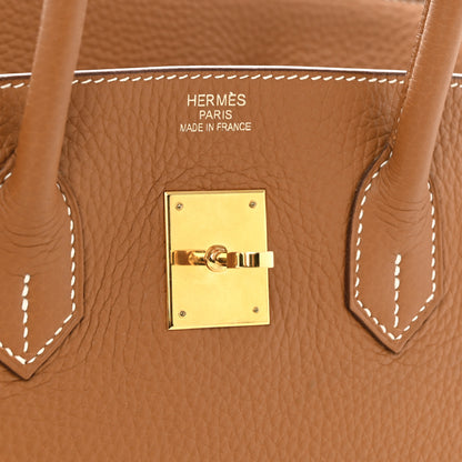 Hermes Togo Birkin 35 Gold 6 of 10