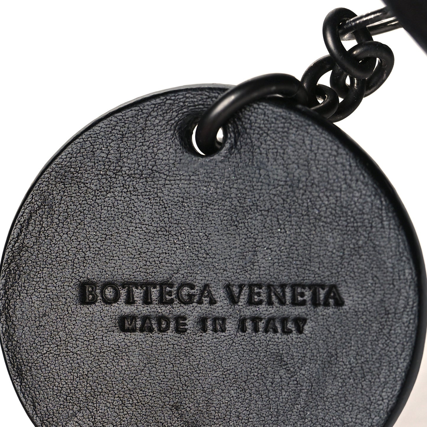 Nappa Intrecciato Small Chain Crossbody Black