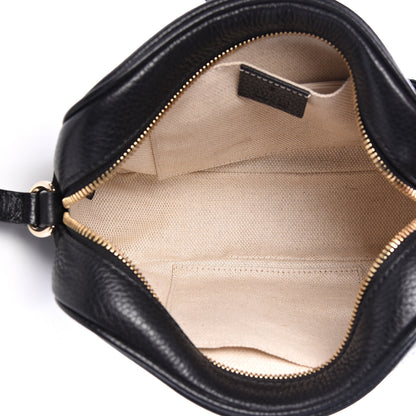 Gucci Pebbled Calfskin Small Soho Disco Bag Black 4 of 10