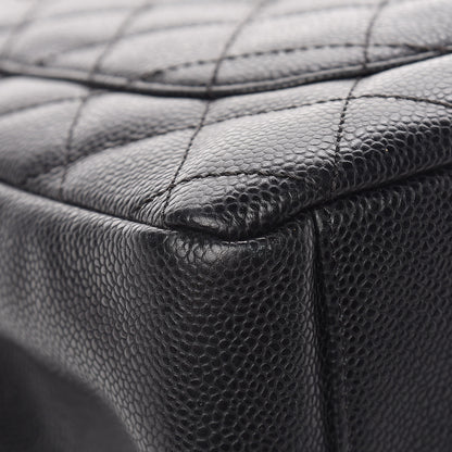 Chanel Caviar Quilted Grand Shopping Tote GST Black 14 of 15
