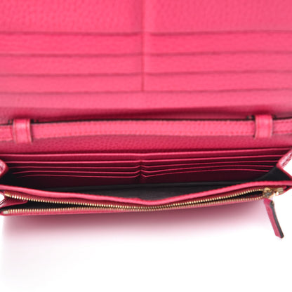 Gucci Dollar Calfskin Mini Swing Wallet Bag Blossom 5 of 14