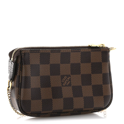 Louis Vuitton Damier Ebene Mini Pochette Accessories 3 of 10