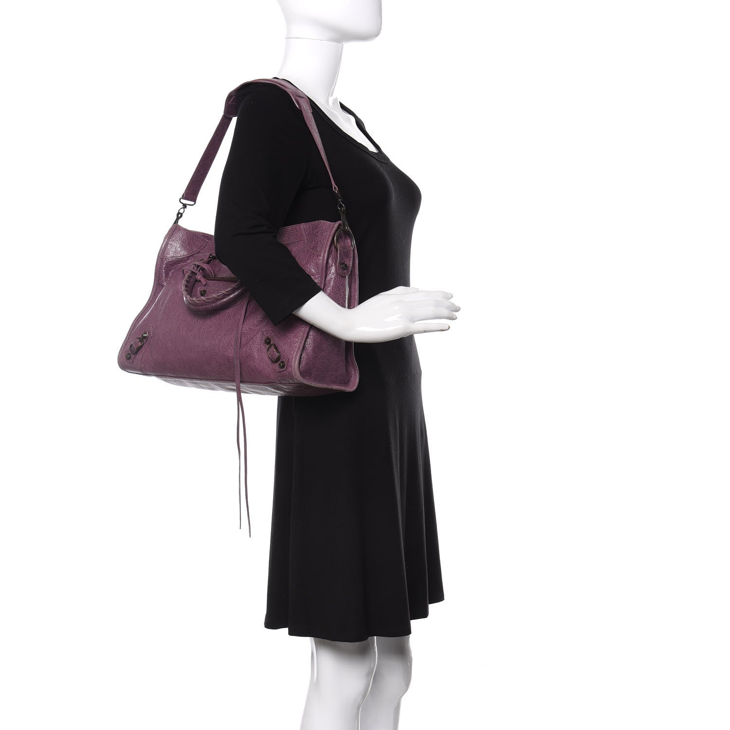 Balenciaga Agneau Classic Hardware City Murier 2 of 18