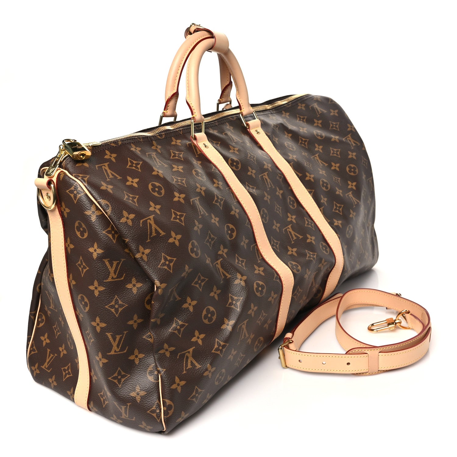 Louis Vuitton Monogram Keepall Bandouliere 55 2 of 10