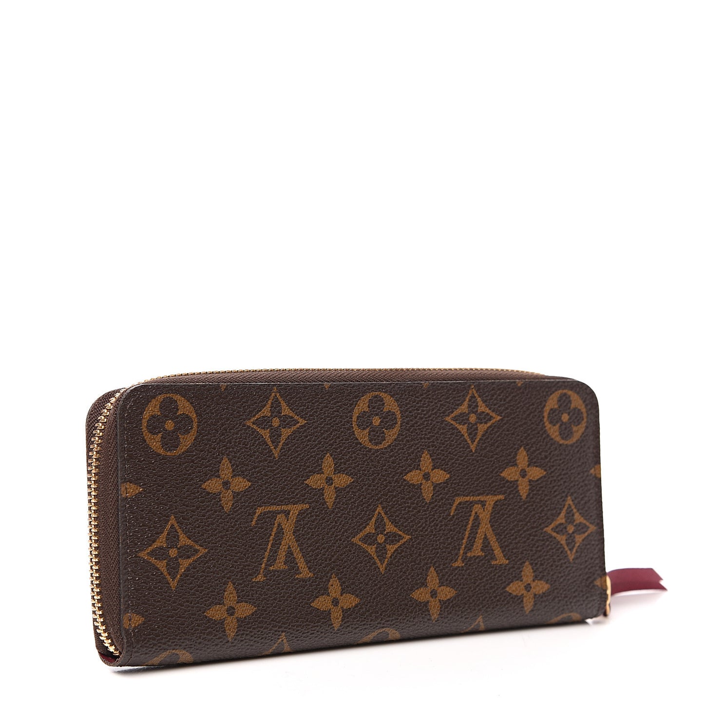 Monogram Clemence Wallet Fuchsia
