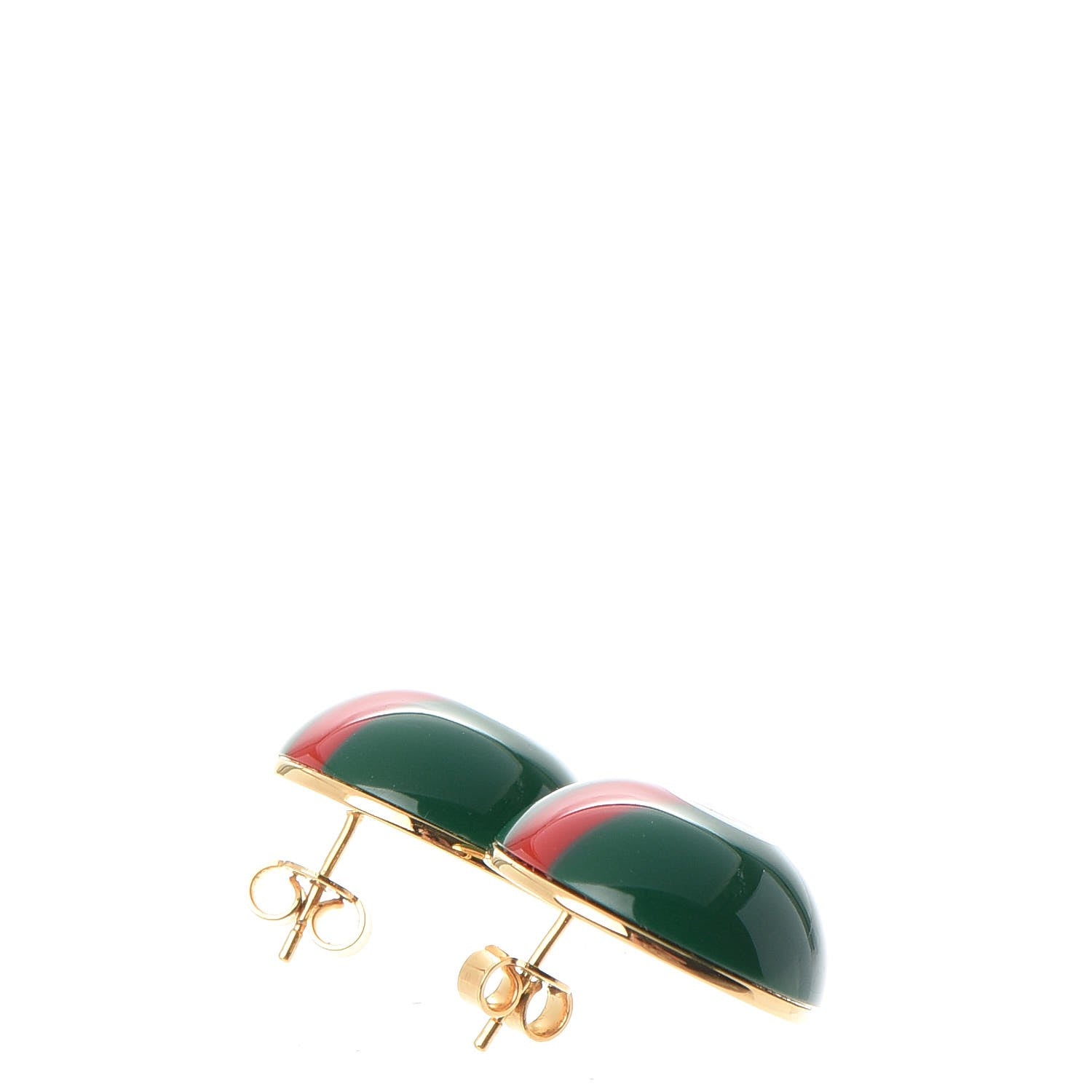 Gucci Resin Web Stud Earrings 3 of 5