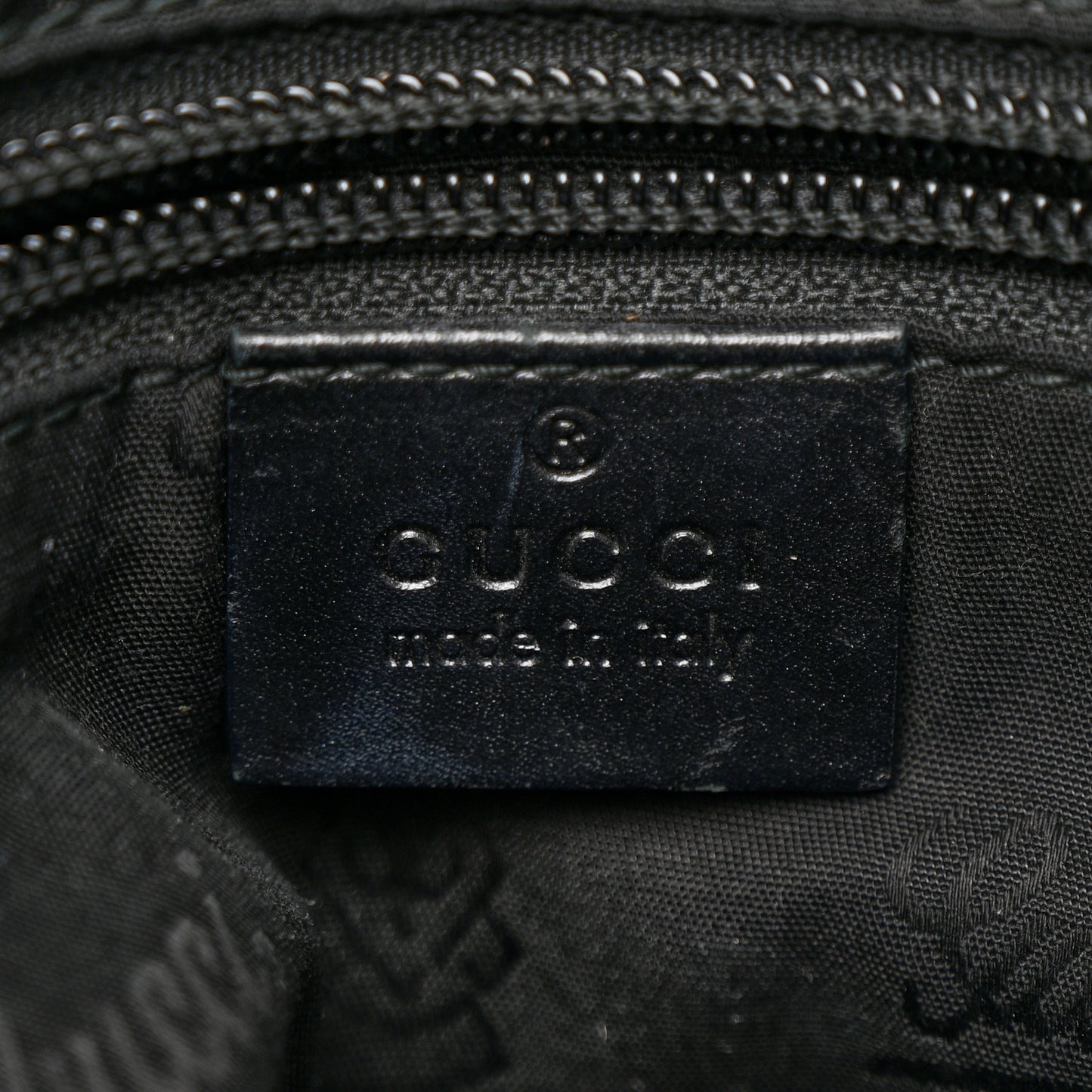 Imprime Monogram Medium Flat Messenger Bag Black